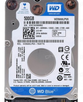 Жесткий диск для ноутбука WD Blue WD5000LPVX 500 Гб