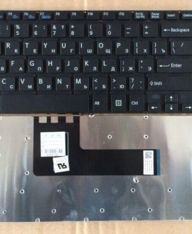 Клавиатура для ноутбука Sony FIT15 SVF152 SVF153 SVF15E SVF 15 SVF15 черная RU