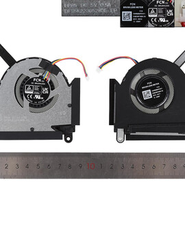 Вентилятор (кулер) для ноутбука Asus TUF Dash F15 FX517ZC FX517ZE TUF517ZC 5V CPU FAN 13NR0950P01011 DQ5D587G004 FP85