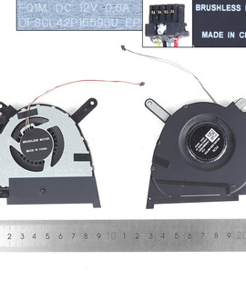 Вентилятор (кулер) для ноутбука Asus TUF Dash F15 FX517ZM FX517ZR TUF517ZM 12V GPU fan, 13NR0990T02021, FQ1M DFSCL42P16593