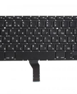 Клавиатура для Apple Macbook Air 13" A1369, A1466 series, ru, Вертикальный Enter