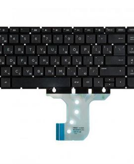 Клавиатура для ноутбука HP Pavilion 15-ac, 15-af, 15-ay, 15-ba, 250 G4, 255 G4, 250 G5, HP 255 G5, черная без рамки