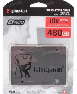 480GB SSD для ноутбука SATA III, 2.5", Kingston A400