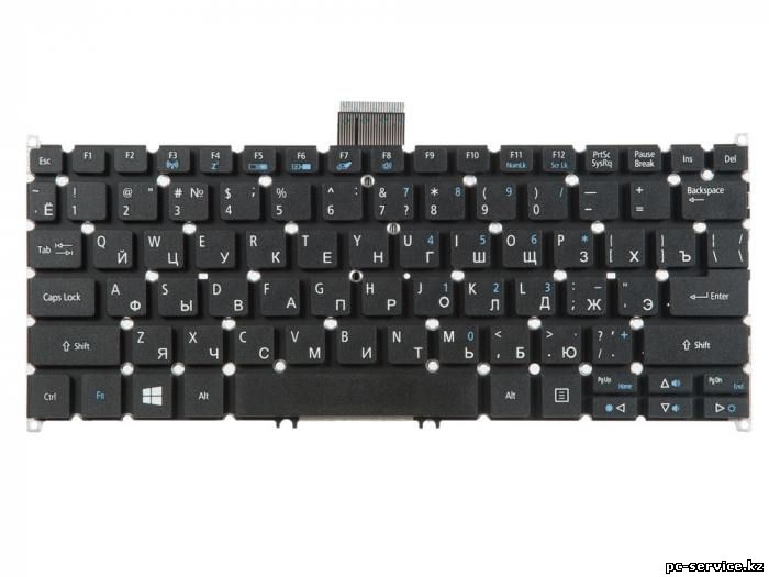 Замена клавиатуры на ноутбуке acer aspire v3 771g