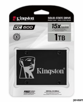 Твердотельный накопитель SSD KINGSTON 1TB KC 600 2.5