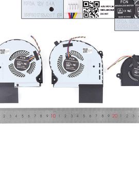 Вентилятор (кулер fan) для ноутбука Asus ROG Strix GL703VM GL703VD GL703VD 12V CPU+GPU+VRAM HDD FAN