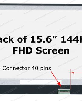 Матрица (экран) для ноутбука 15.6 NV156FHM-NV4 Full HD 1920x1080 40 pin 144HZ